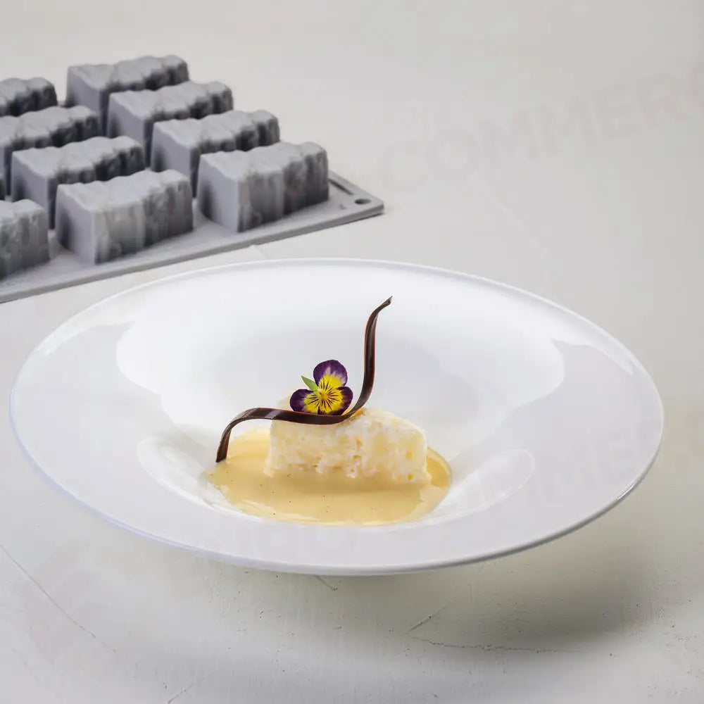 CHEESE BY DAVIDE OLDANI STAMPO IN SILICONE 300 X 175 MM - 16 IMPRONTE 57X30X27 H MM VOL. ~ - GG039S - PAVONI ITALIA