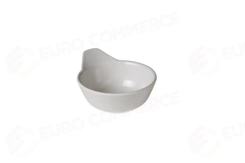 CIOTOLA A GOCCIA BIANCO - 13X11,5X4,5 CM - 240 ML - T8171 - LEONE - MELAMINA BIANCA