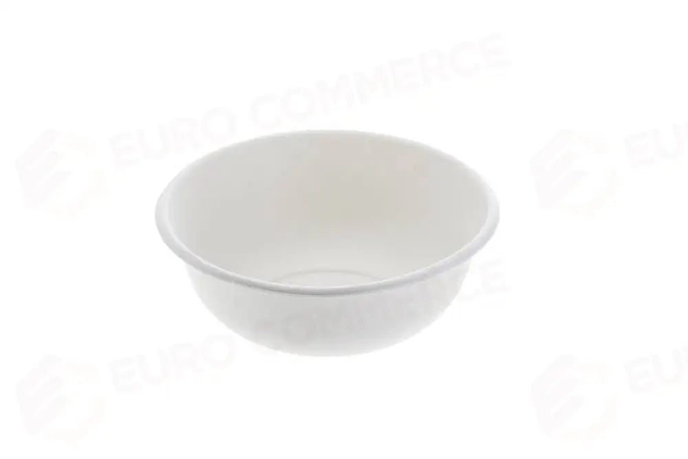 CIOTOLA IN POLPA DI CELLULOSA BIANCO - Ø15,5X5,4 CM - 500 ML - Q2062.F - LEONE - MONOUSO BIO