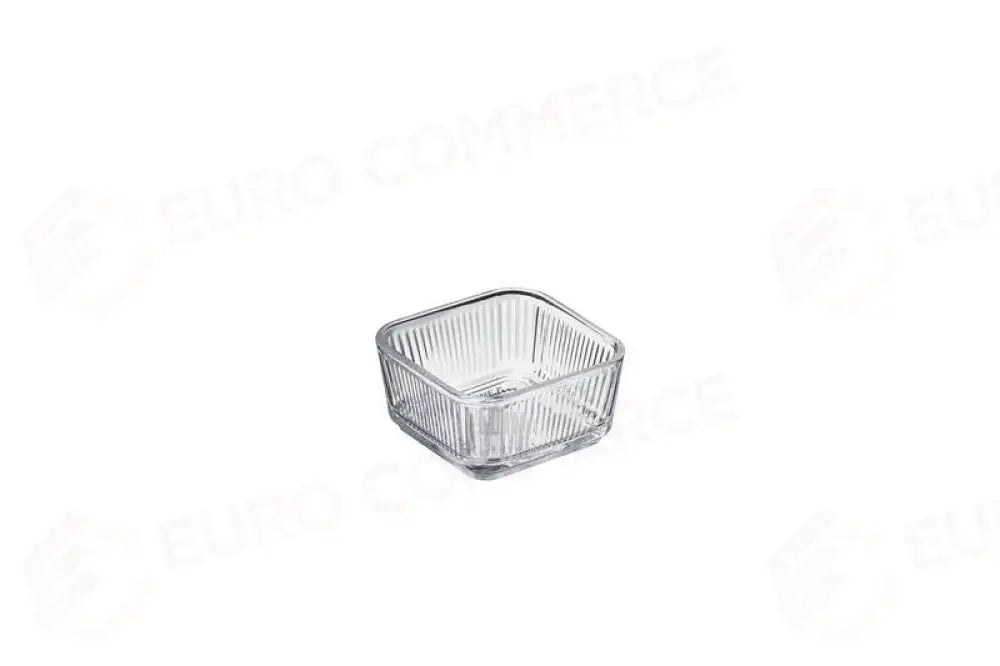 CIOTOLA IN VETRO 280 ML- 4 PZ - CM 10X10X5H TRASPARENTE - 280 ML - CM 10X10X5H - T3207 - LEONE - VETRO