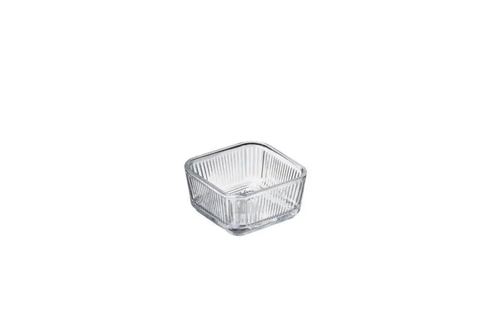 CIOTOLA IN VETRO 280 ML- 4 PZ - CM 10X10X5H TRASPARENTE - 280 ML - CM 10X10X5H - T3207 - LEONE - VETRO