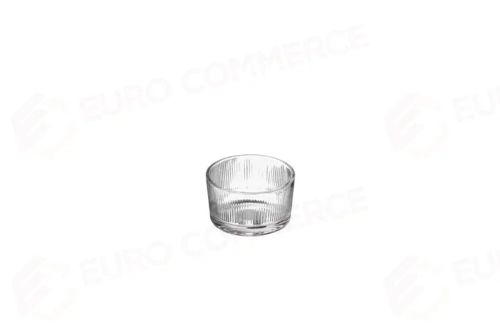 CIOTOLA IN VETRO TRASPARENTE - 200 ML - CM Ø 8,5X5H - T3209 - LEONE - VETRO