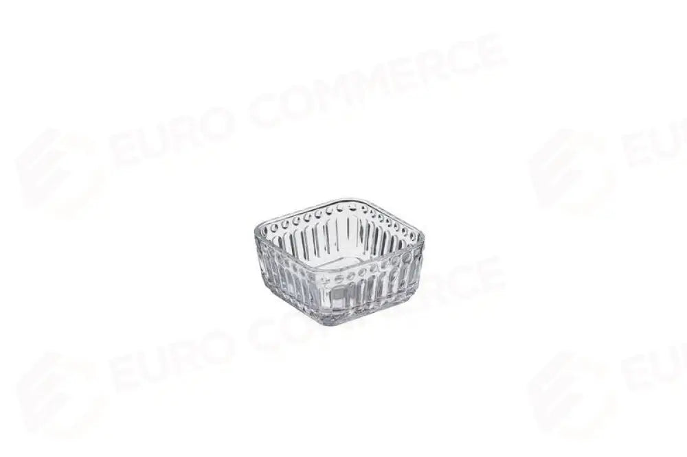 CIOTOLA IN VETRO TRASPARENTE - 280 ML - CM10X10X5H - T3206 - LEONE - VETRO