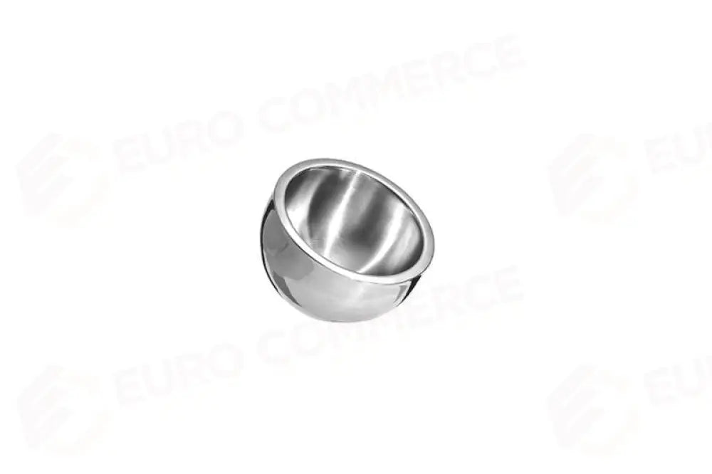CIOTOLA INCLIANTA IN ACCIAIO ACCIAIO - Ø15X9,5 CM - P2139 - LEONE - ACCIAIO MARTELLATO