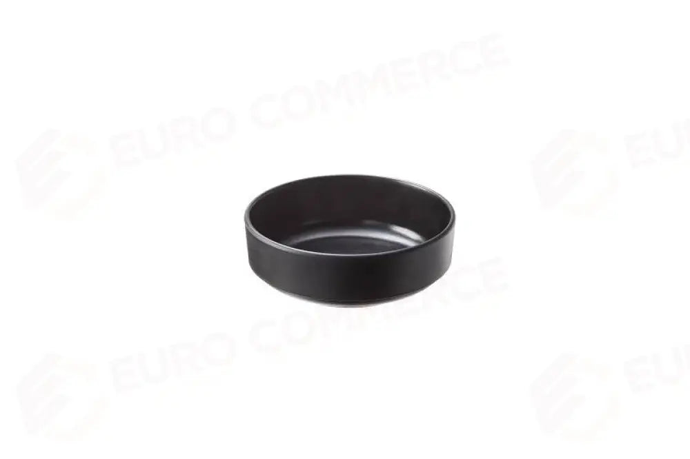 CIOTOLA LANZAROTE NERO - Ø7,6X2,7 CM - 60 ML - T8260 - LEONE - MELAMINA NERA