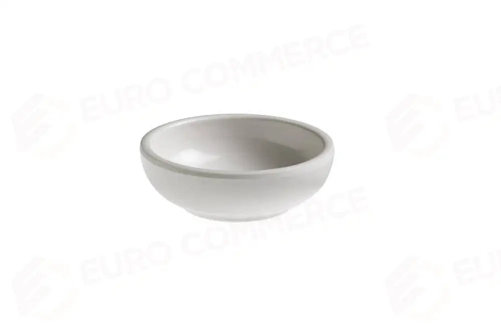 CIOTOLINA FINGERFOOD NERO - Ø7X3,5 CM - 45 ML - T8164.Z - LEONE - MELAMINA BIANCA