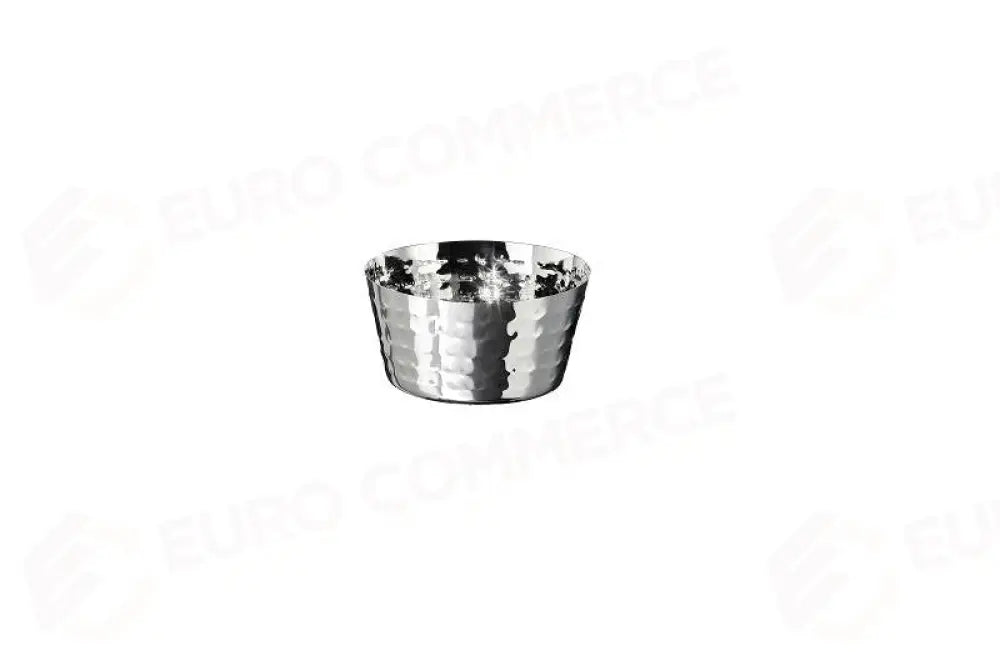 CIOTOLINA IN ACCIAIO MARTELLATO ACCIAIO - Ø8X5 CM - 280 ML - P2128 - LEONE - ACCIAIO MARTELLATO