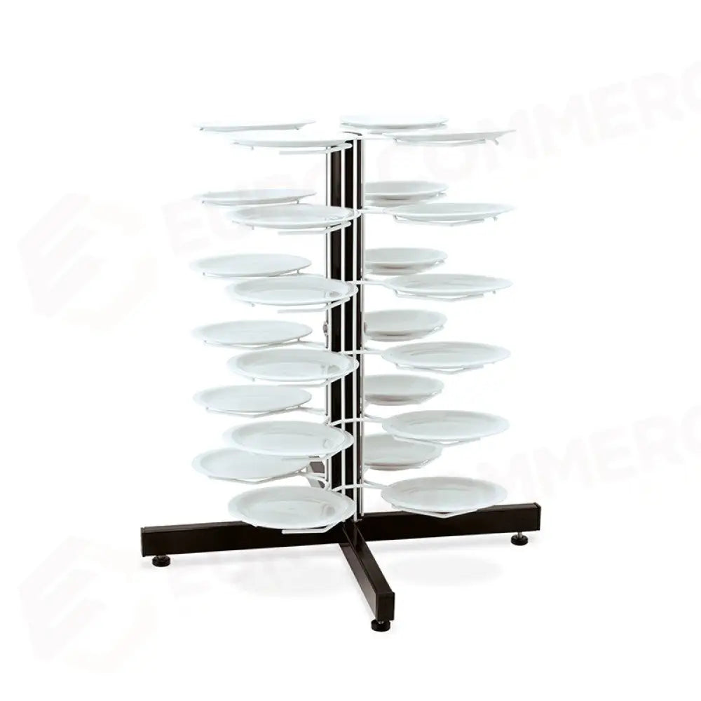 COLONNA PORTAPIATTI CAPACITÀ 48 PIATTI Ø CM 24÷31 CM 95H - 3021 - METALCARRELLI - CARRELLI