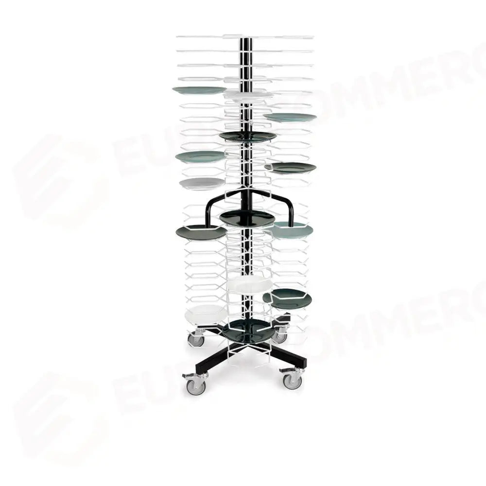 COLONNA PORTAPIATTI CAPACITÀ 96 PIATTI Ø CM 24÷31 CM 180H - 3011 - METALCARRELLI - CARRELLI