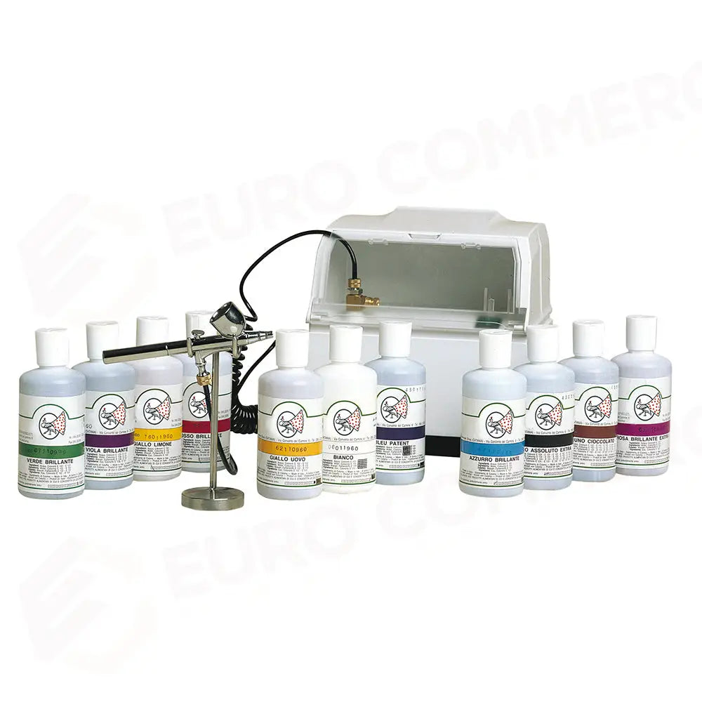 COLORANTE ALIMENTARE LIQUIDO PER AEROGRAFO VOL. 190 ML - BLU - CLN08SB - PAVONI ITALIA - ATTREZZATURA PROFESSIONALE