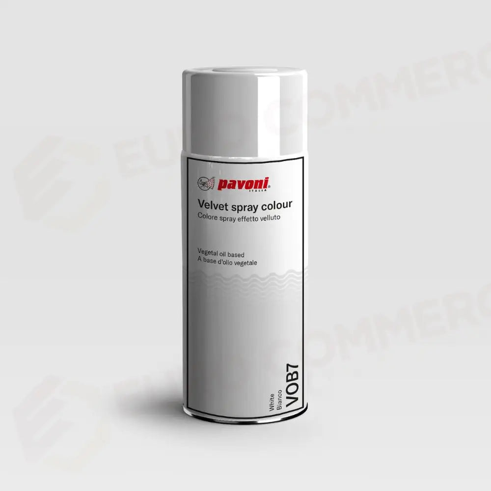 COLORE EFFETTO VELLUTATO A BASE DI OLIO VEGETALE ML 400 - BIANCO - VOB7 - PAVONI ITALIA - ATTREZZATURA PROFESSIONALE