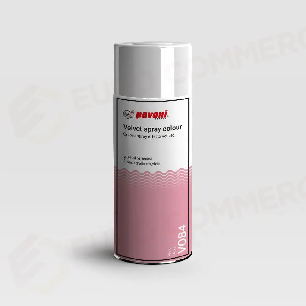 COLORE EFFETTO VELLUTATO A BASE DI OLIO VEGETALE ML 400 - ROSA - VOB4 - PAVONI ITALIA - ATTREZZATURA PROFESSIONALE
