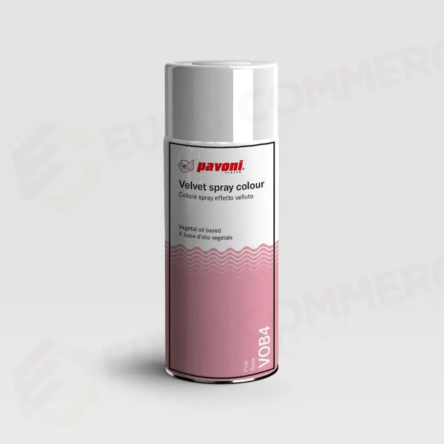 COLORE EFFETTO VELLUTATO A BASE DI OLIO VEGETALE ML 400 - ROSA - VOB4 - PAVONI ITALIA