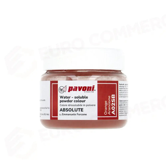 COLORI IDROSOLUBILI IN POLVERE 50 GR - ARANCIONE - A02SB - PAVONI ITALIA