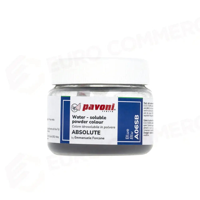 COLORI IDROSOLUBILI IN POLVERE 50 GR - BLU - A06SB - PAVONI ITALIA