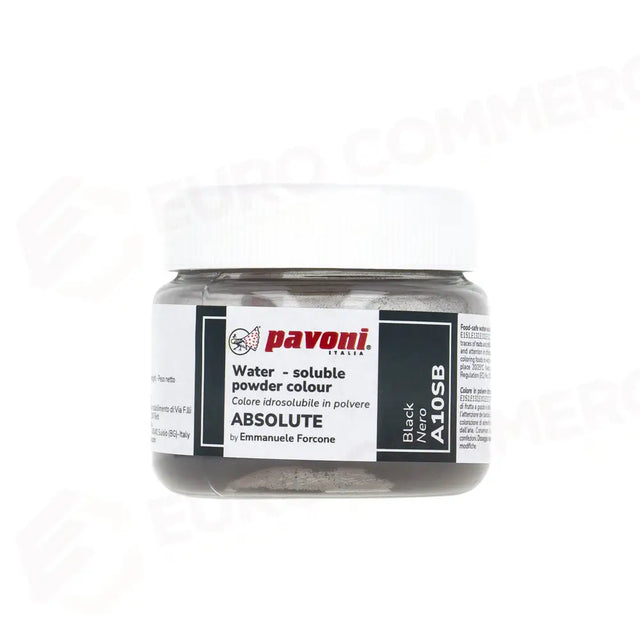 COLORI IDROSOLUBILI IN POLVERE 50 GR - NERO - A10SB - PAVONI ITALIA