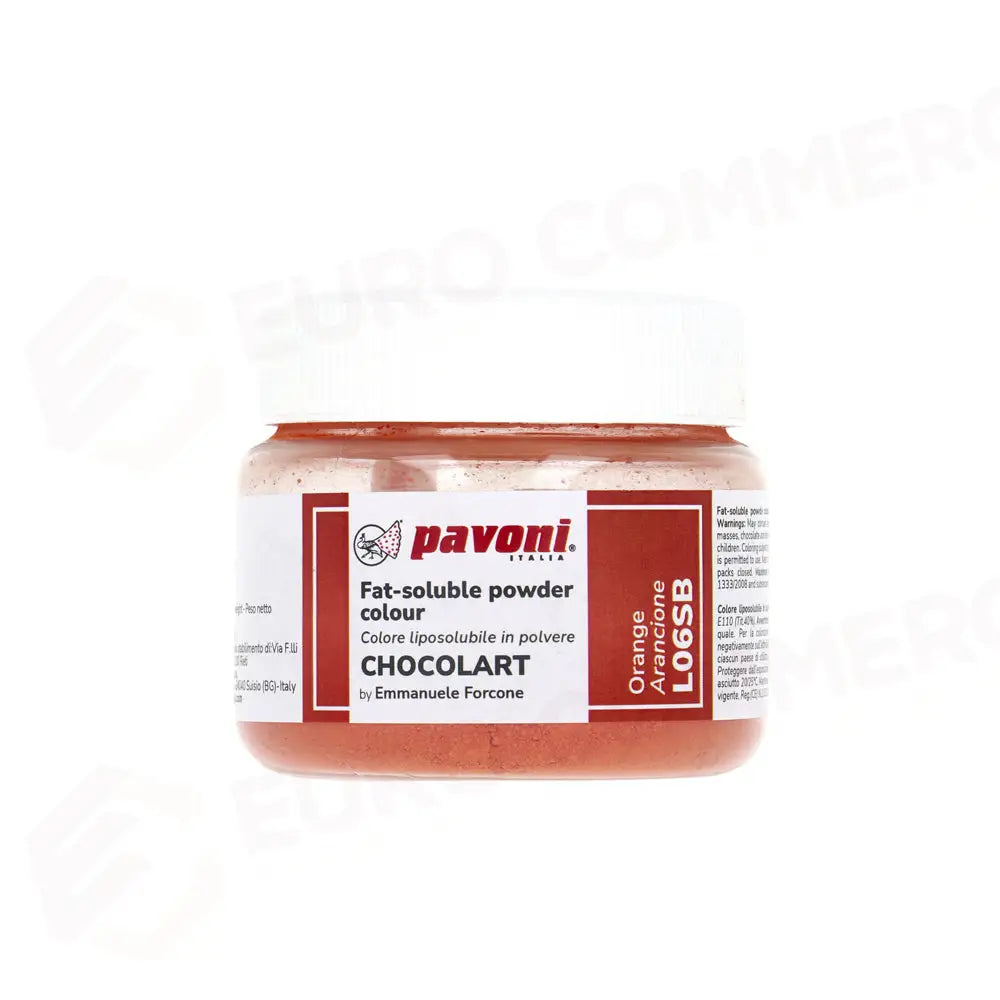 COLORI LIPOSOLUBILI IN POLVERE 40 GR - ARANCIONE - L06SB - PAVONI ITALIA - ATTREZZATURA PROFESSIONALE