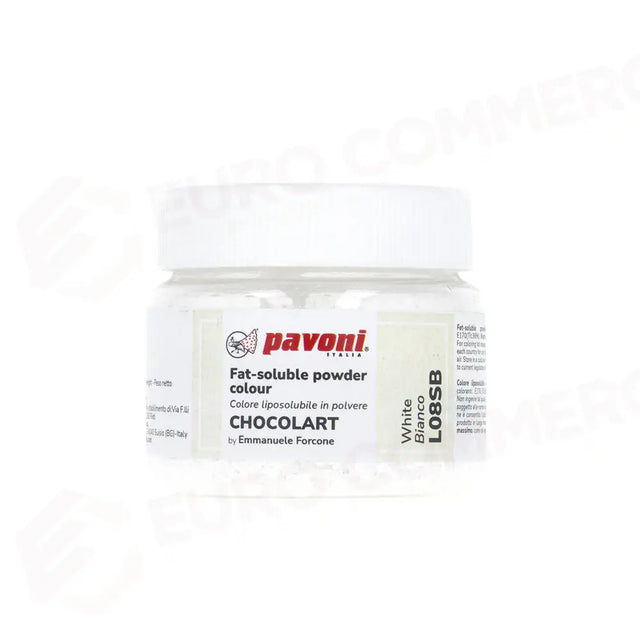 COLORI LIPOSOLUBILI IN POLVERE 40 GR - BIANCO - L08SB - PAVONI ITALIA