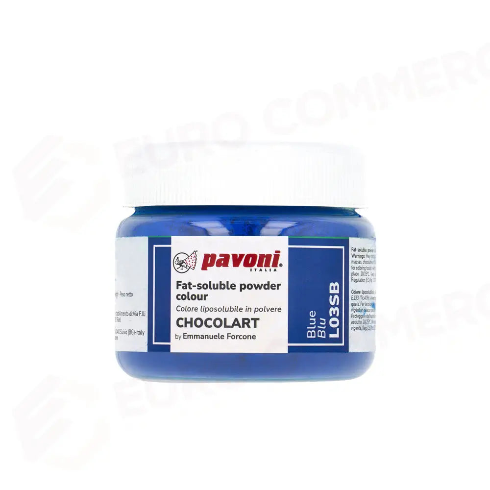 COLORI LIPOSOLUBILI IN POLVERE 40 GR - BLU - L03SB - PAVONI ITALIA - ATTREZZATURA PROFESSIONALE