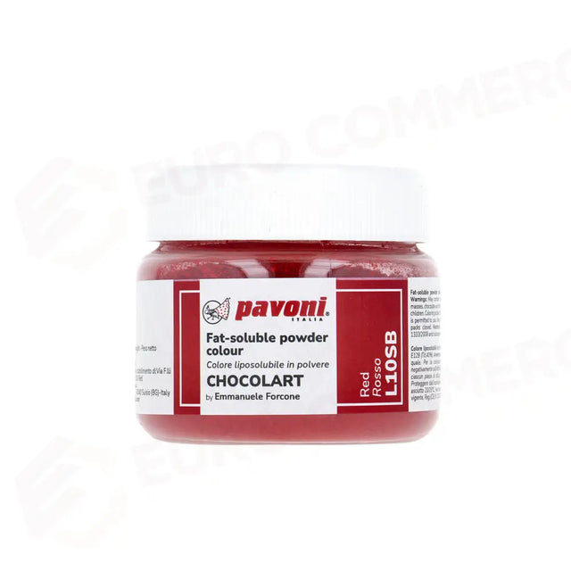 COLORI LIPOSOLUBILI IN POLVERE 40 GR - ROSSO - L10SB - PAVONI ITALIA