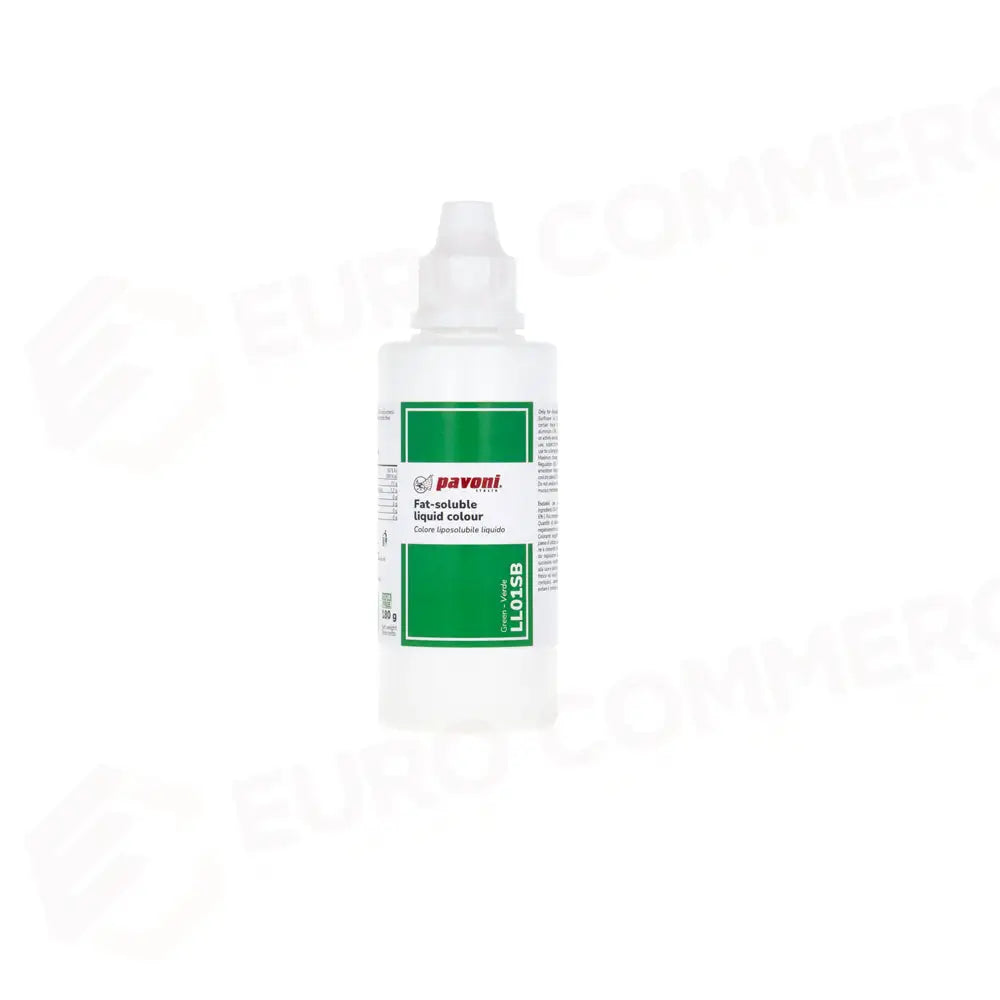 COLORI LIQUIDI LIPOSOLUBILI 180 GR - VERDE - LL01SB - PAVONI ITALIA - ATTREZZATURA PROFESSIONALE
