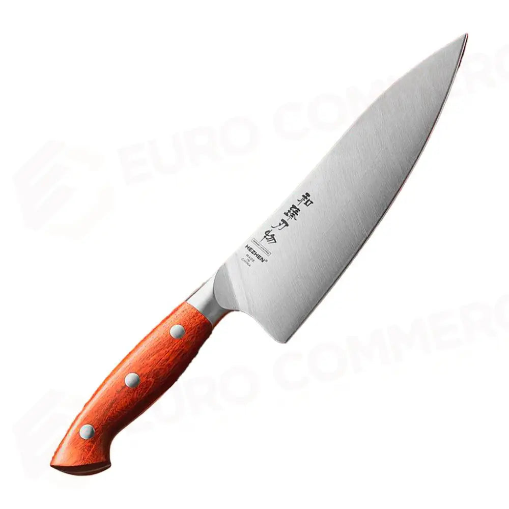 COLTELLO CHEF 20.3 CM GERMAN STEEL X02-CS HEZHEN - 14000013 - MEDRI