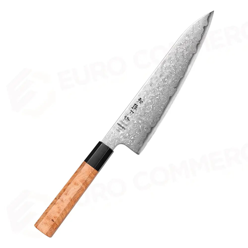 COLTELLO CHEF 21.5 CM JAPAN BLUE2 STEEL X05-CS HEZHEN - 14000018 - MEDRI