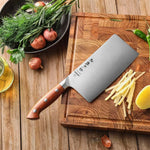 COLTELLO CLEAVER/MANNAIA 17.8 CM GERMAN STEEL X02-DC HEZHEN - 14000008 - MEDRI