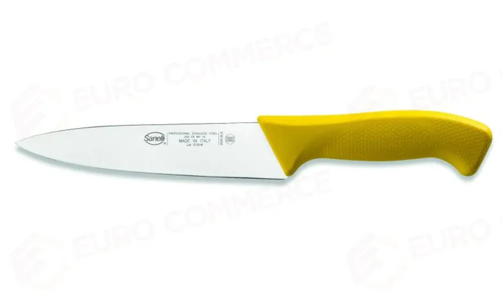 COLTELLO CUCINA CM.16 GIALLO SKIN - 312216.G - SANELLI - COLTELLERIA