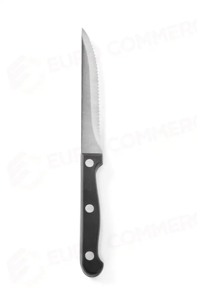 COLTELLO DA BISTECCA - 6 PEZZI HENDI PROFI LINE NERO (L)215MM - 781449