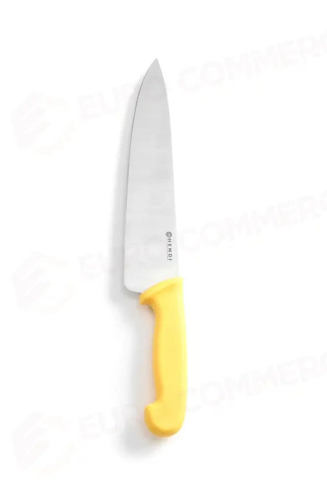 COLTELLO DA CUCINA GIALLO (L)385MM - HENDI
