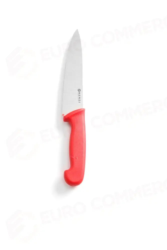COLTELLO DA CUCINA ROSSO (L)320MM - HENDI