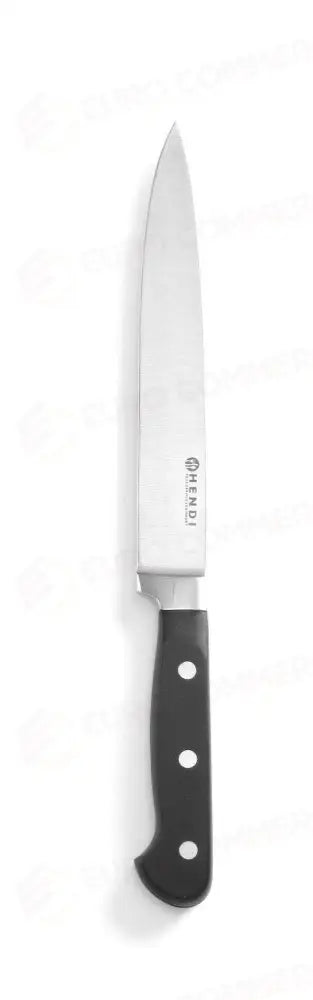 COLTELLO DA FILETTO KITCHEN LINE NERO (L)330MM - HENDI