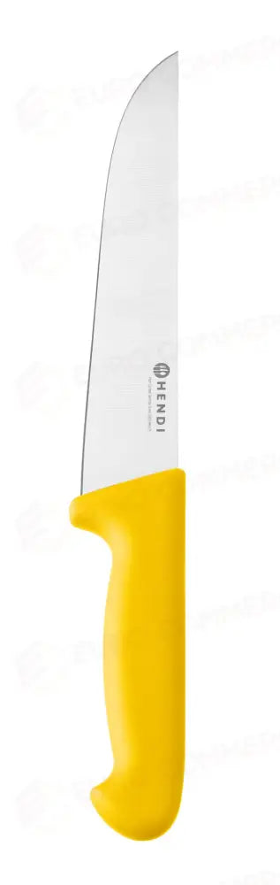 COLTELLO DA MACELLAIO 200 MM HACCP HENDI GIALLO (L)331MM - 845479