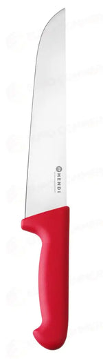 COLTELLO DA MACELLAIO 250 MM HACCP HENDI PROFI LINE GIALLO (L)381MM - 845509