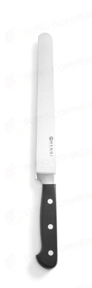 COLTELLO DA PROSCIUTTO KITCHEN LINE NERO (L)350MM - HENDI