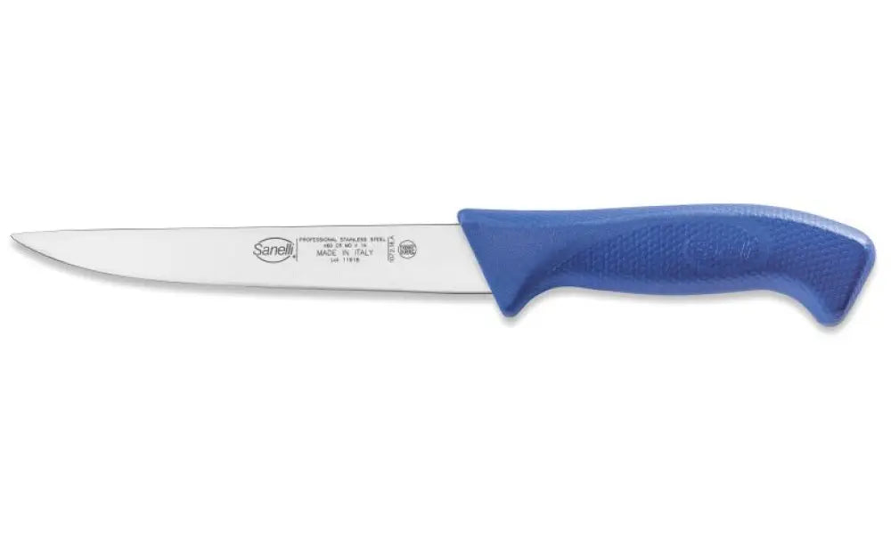 COLTELLO FILETTARE CM.18 AZZURRO SKIN - 107218.A - SANELLI - COLTELLERIA