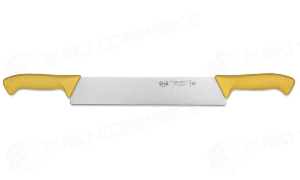 COLTELLO FORMAGGIO 2 MANICI CM.30 GIALLO SKIN - 309230.G - SANELLI - COLTELLERIA