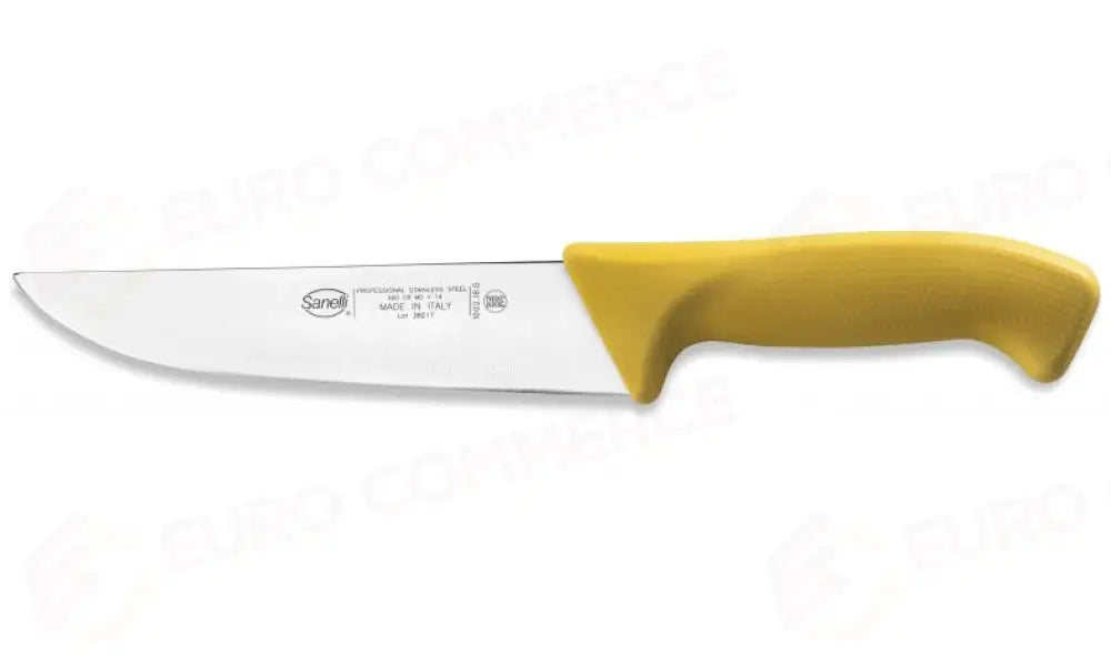 COLTELLO FRANCESE CM.18 GIALLO SKIN - 100218.G - SANELLI - COLTELLERIA