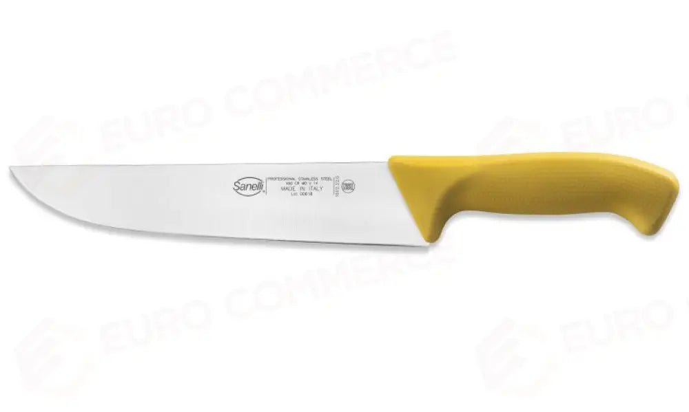 COLTELLO FRANCESE CM.22 GIALLO SKIN - 100222.G - SANELLI - COLTELLERIA
