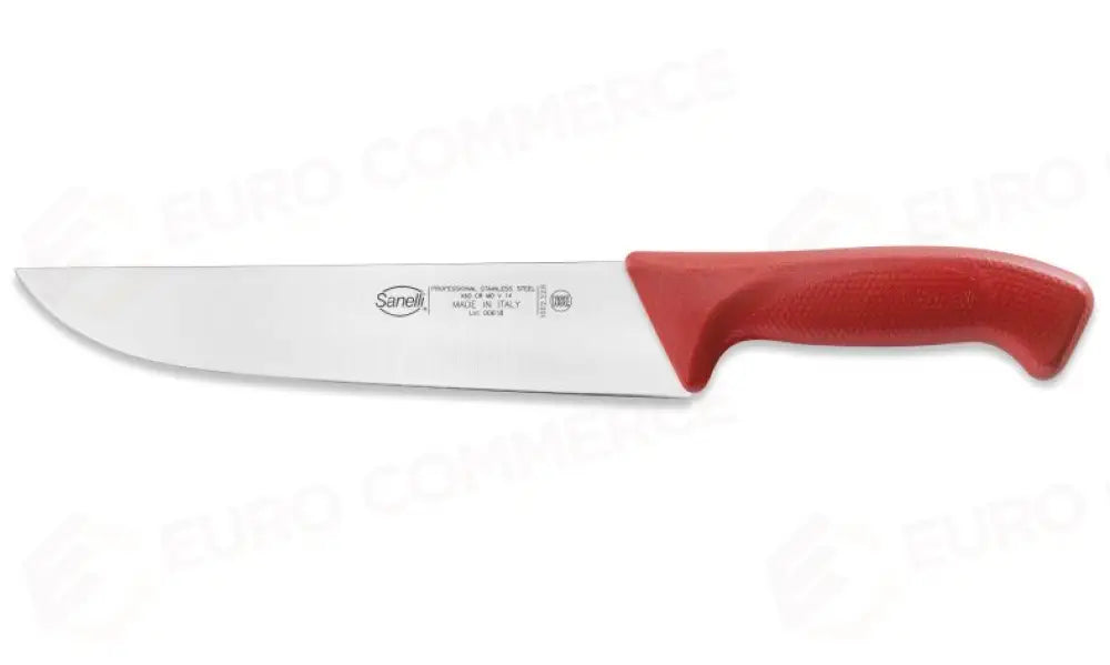 COLTELLO FRANCESE CM.22 ROSSO SKIN - 100222.R - SANELLI - COLTELLERIA