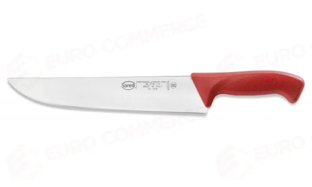 COLTELLO FRANCESE CM.27 ROSSO SKIN - 100227.R - SANELLI - COLTELLERIA