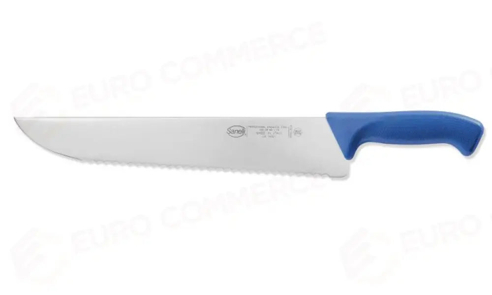 COLTELLO FRANCESE SEGHETTATO CM.33 AZZURRO SKIN - 103233.A - SANELLI - COLTELLERIA