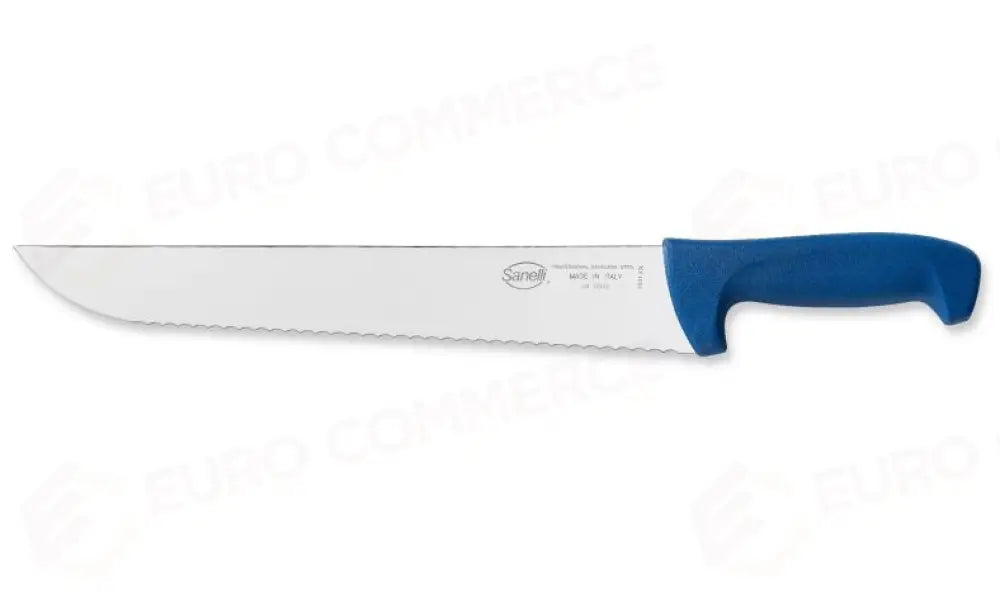 COLTELLO FRANCESE SEGHETTATO CM.33 MEAT E BBQ - 103133L - SANELLI - COLTELLERIA