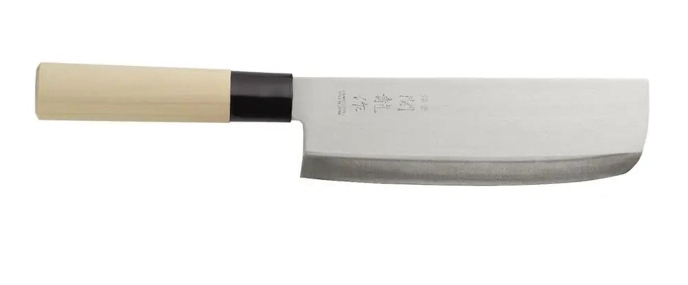 COLTELLO GIAPPONESE NAKIRI. NERO (L)290MM - HENDI
