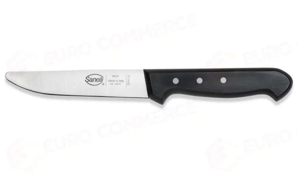 COLTELLO LAMA LISCIA PUNTA TONDA CM.13 STEAK - 355413 - SANELLI - COLTELLERIA