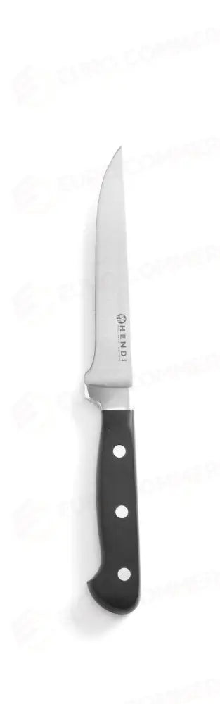 COLTELLO PER DISSOSSARE KITCHEN LINE NERO (L)285MM - HENDI
