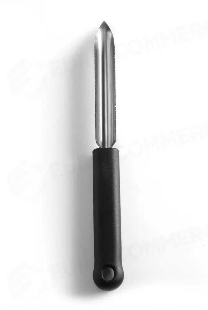 COLTELLO PER POMODORI NERO (L)220MM - HENDI