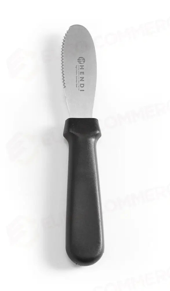 COLTELLO PER SPALMARE NERO (L)210MM - HENDI