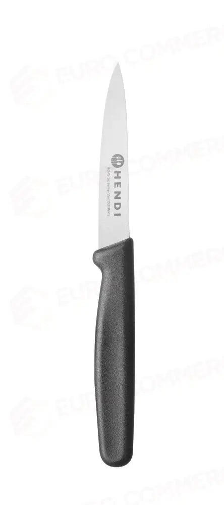 COLTELLO PER VERDURE APPUNTITO. NERO (L)192MM - HENDI